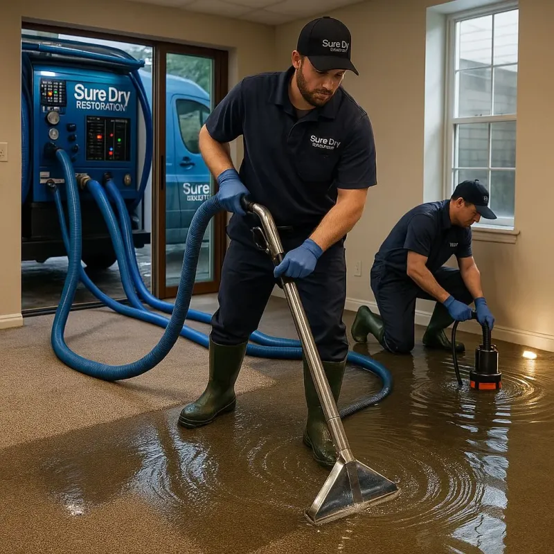 Water Extraction and Removal process in Lake Tansi, TN